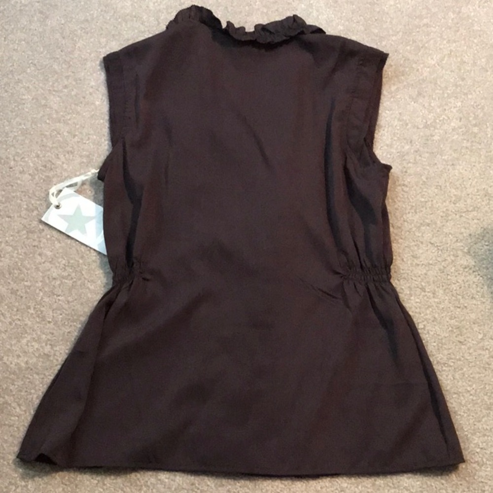 Converse purple top with side gathers - Picture 4 of 4